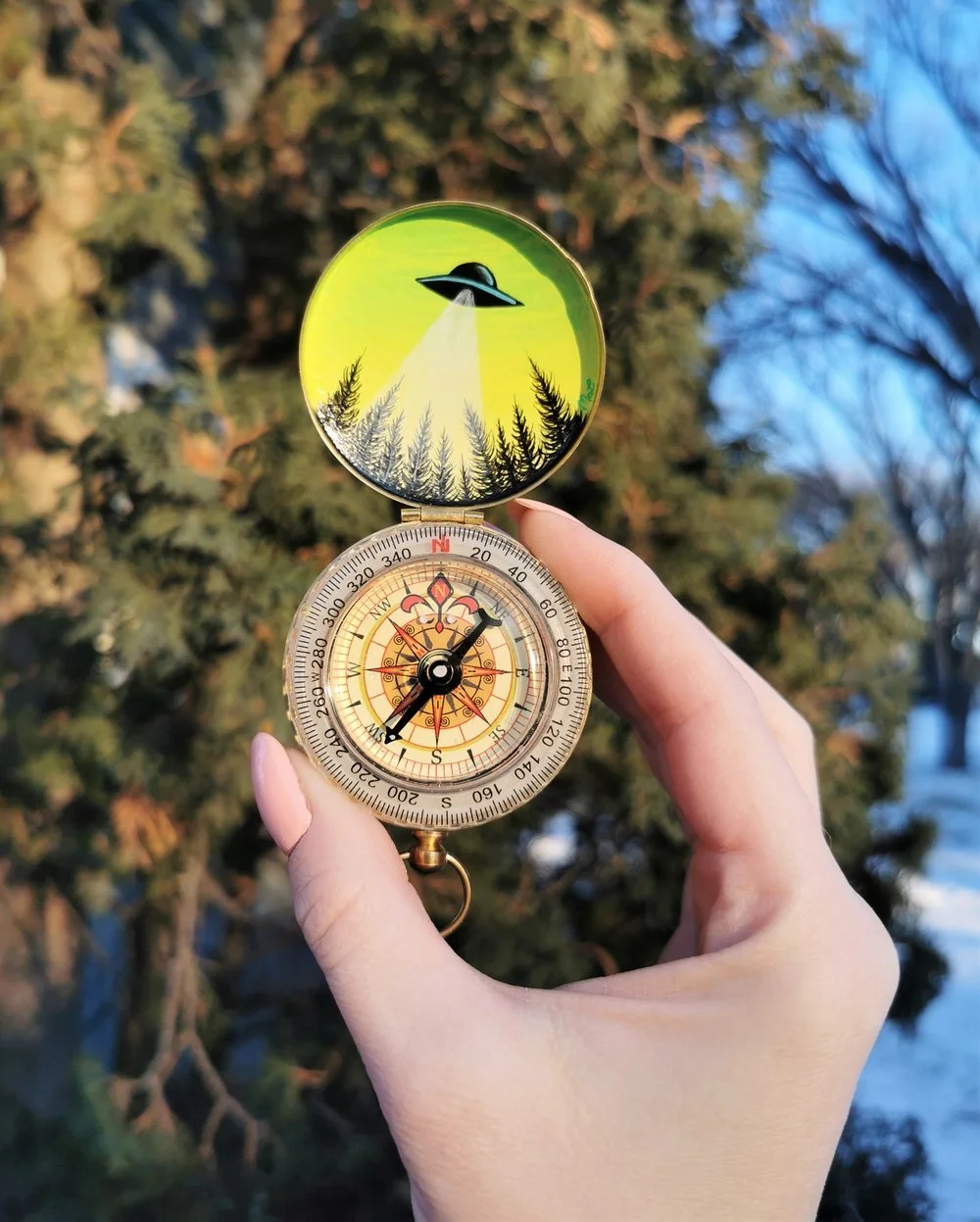 Custom UFO Compass for Sydney