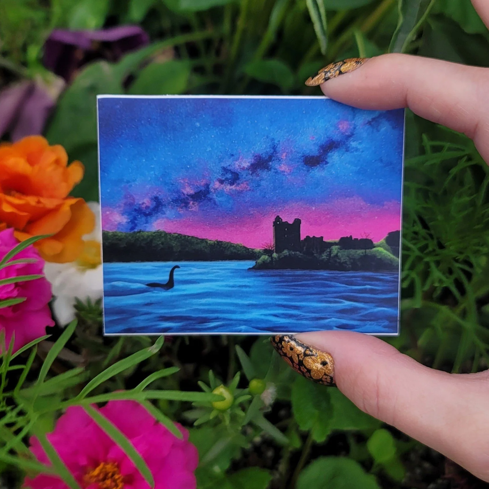"Nessie" Matte Sticker