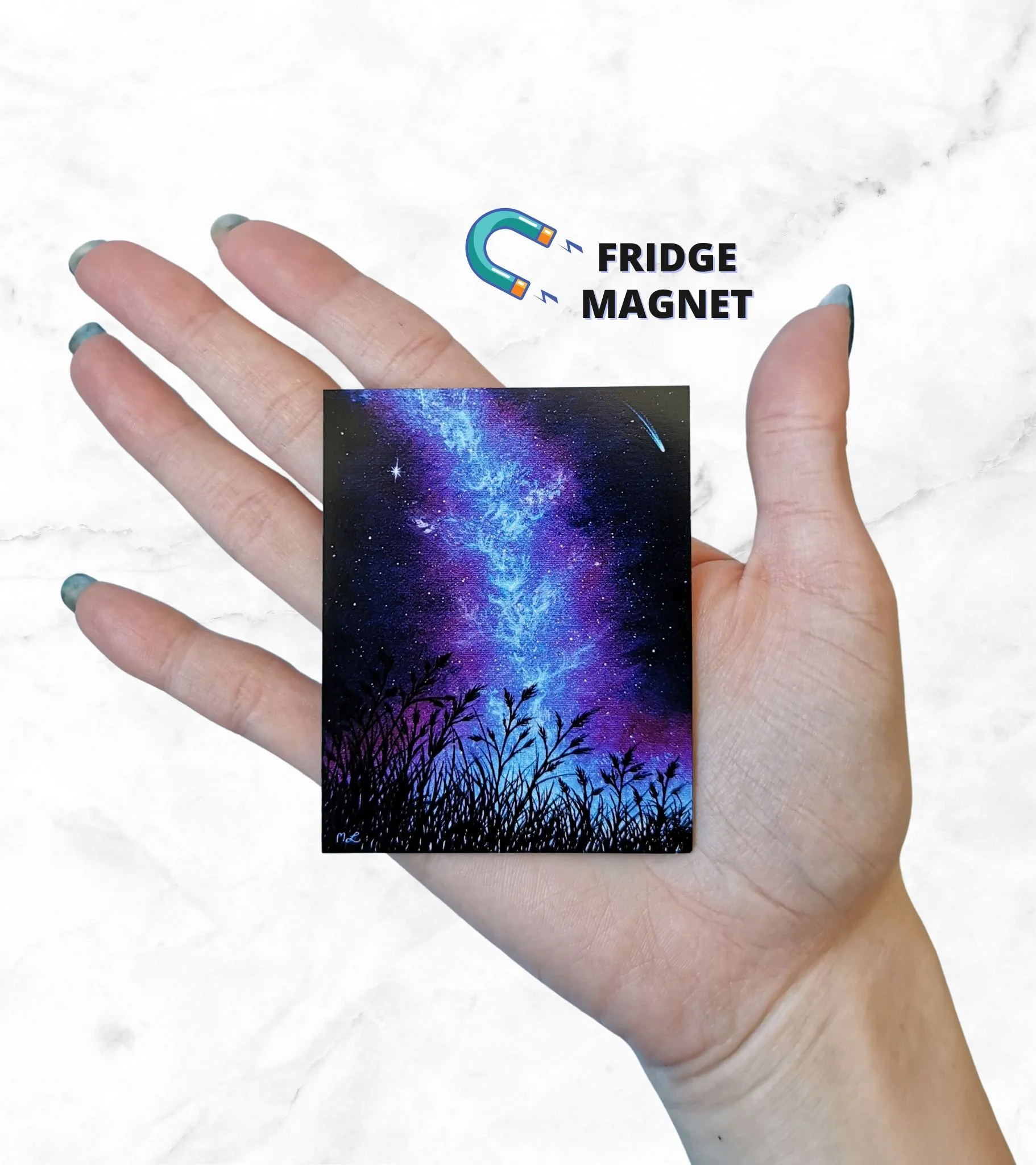 Nightfall Fridge Magnet