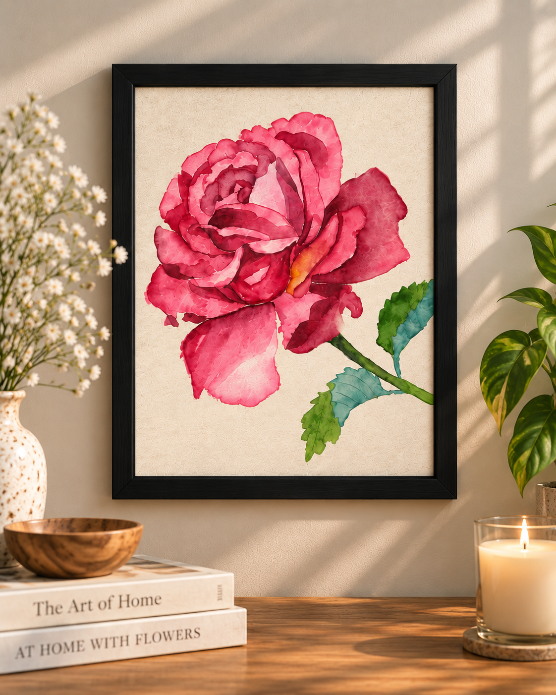 Rose in Bloom | Print