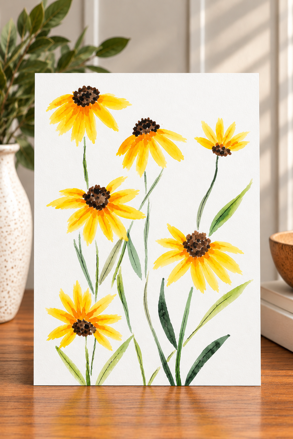 Yellow Wildflowers | Print