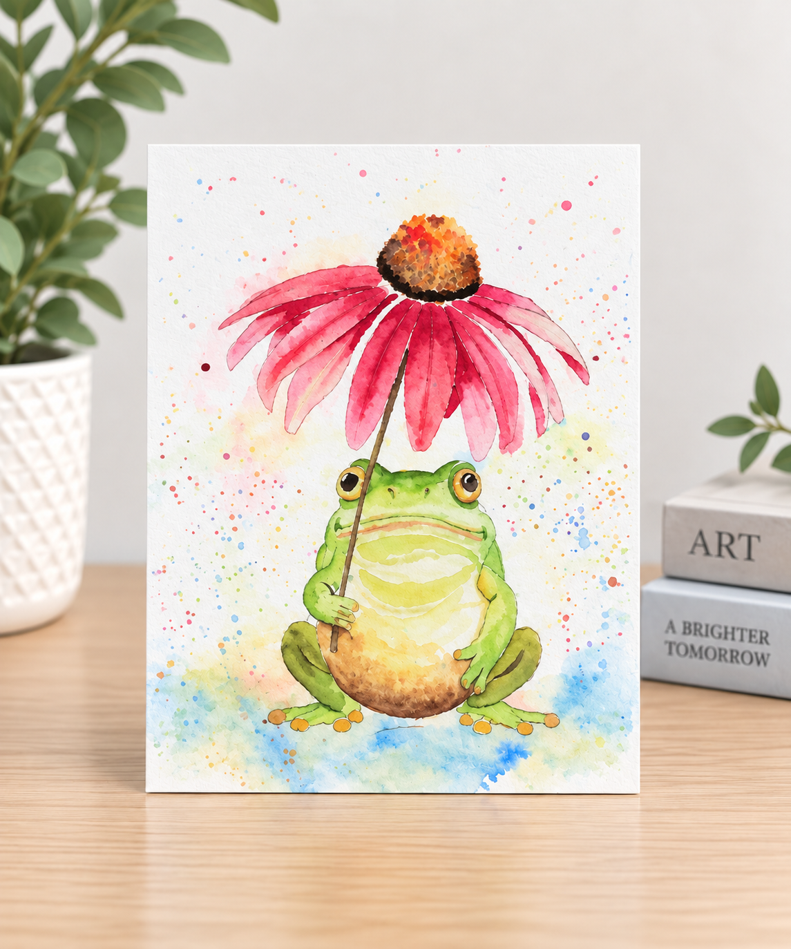 Under the Coneflower | 8x10 Acrylic Canvas Print