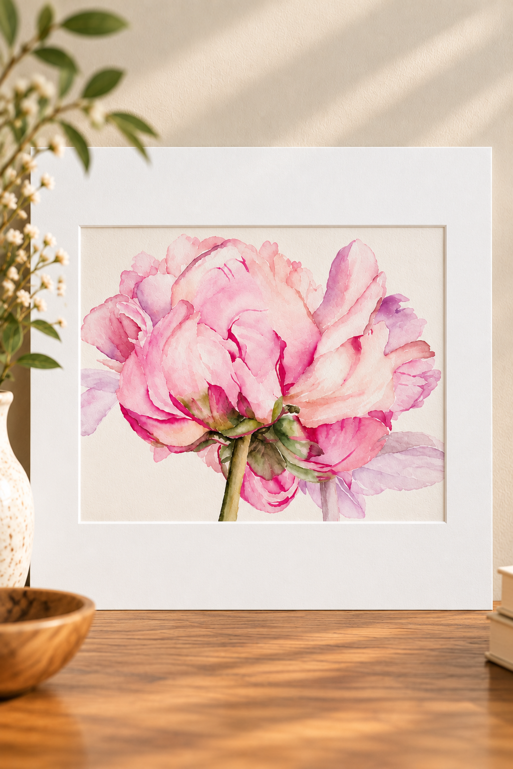 Blushing Peony | Print