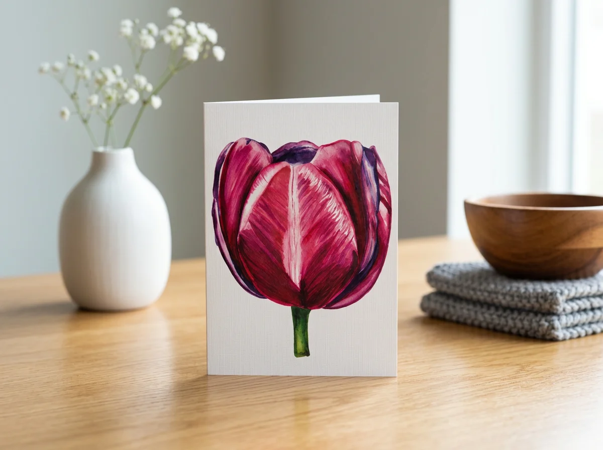 Velvet Bloom | Greeting Card | 3.5×5