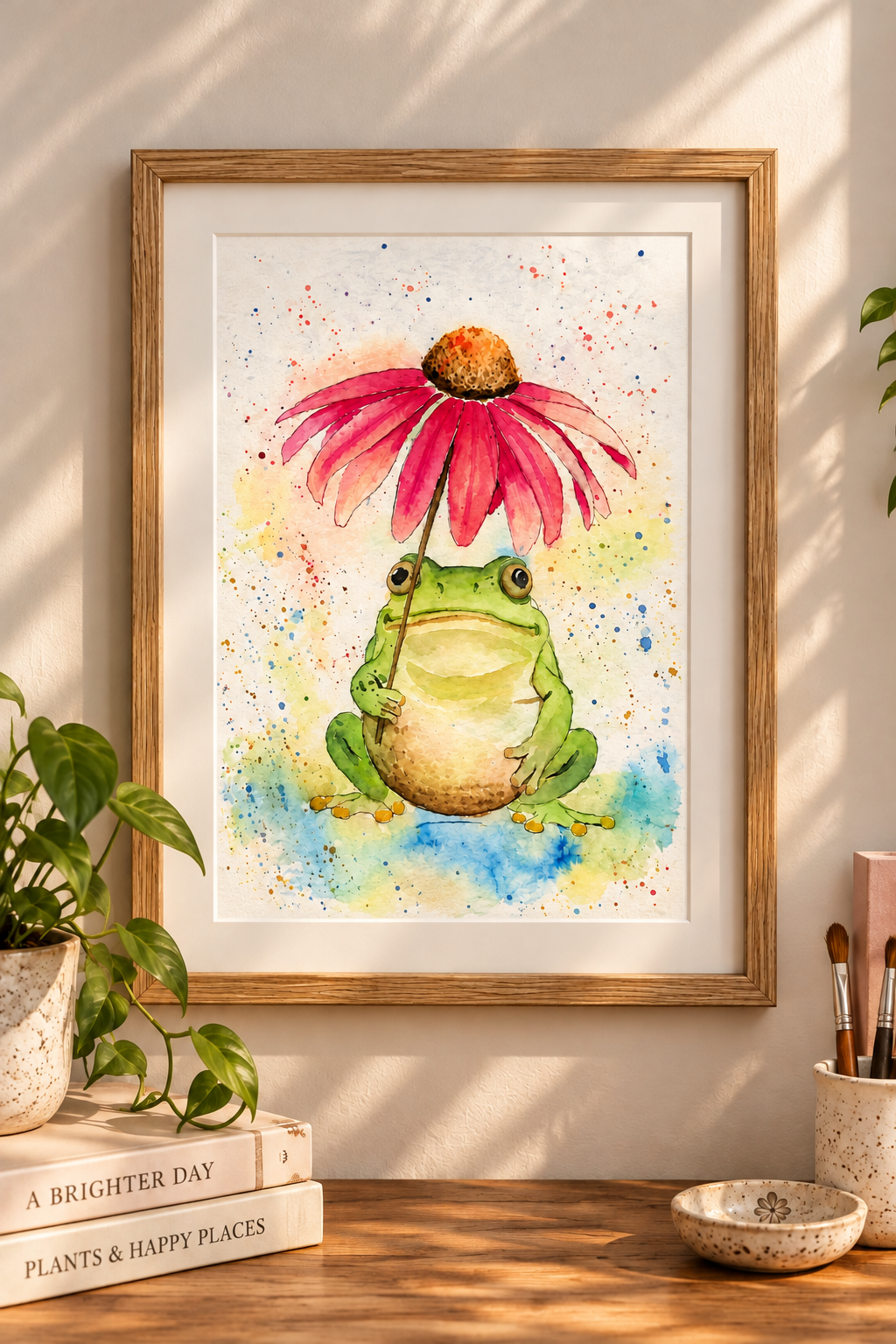 Under the Coneflower | Print