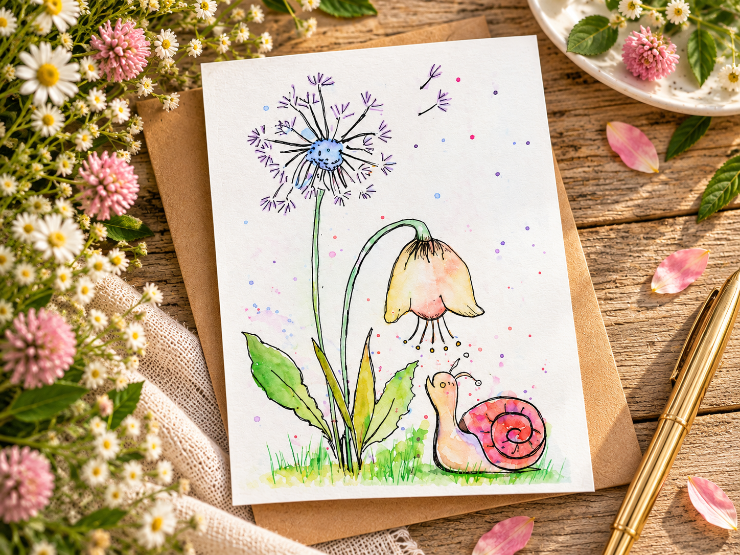 Garden Daydreams | Greeting Card | 5x7