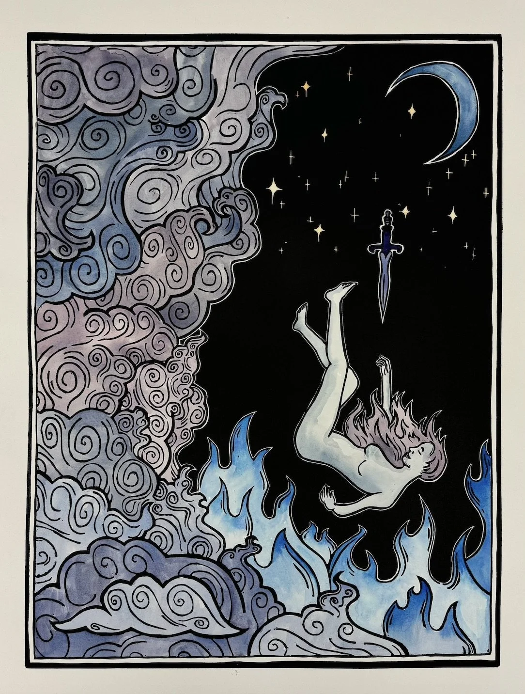Dreamscape 1
Relief Print 