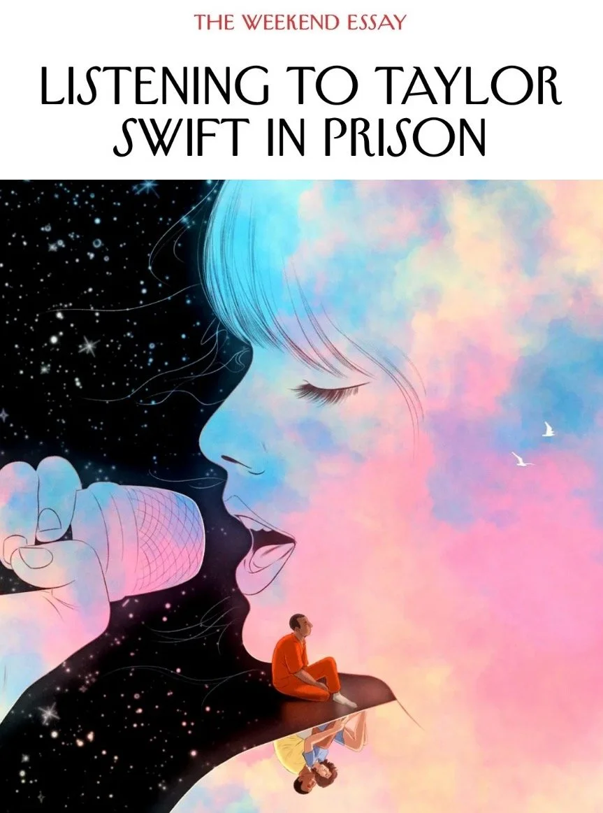 The music of Taylor Swift inspires an incarcerated individual to reimagine his life and fuels him to never give up on true love and the hope of freedom.