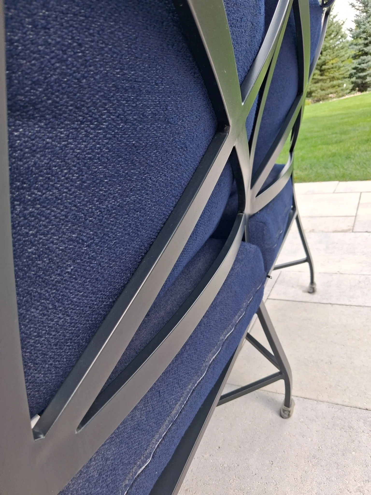 Outdoor patio furniture and living area detailed by Reflect Window Cleaning (RWC) as part of residential exterior property care.