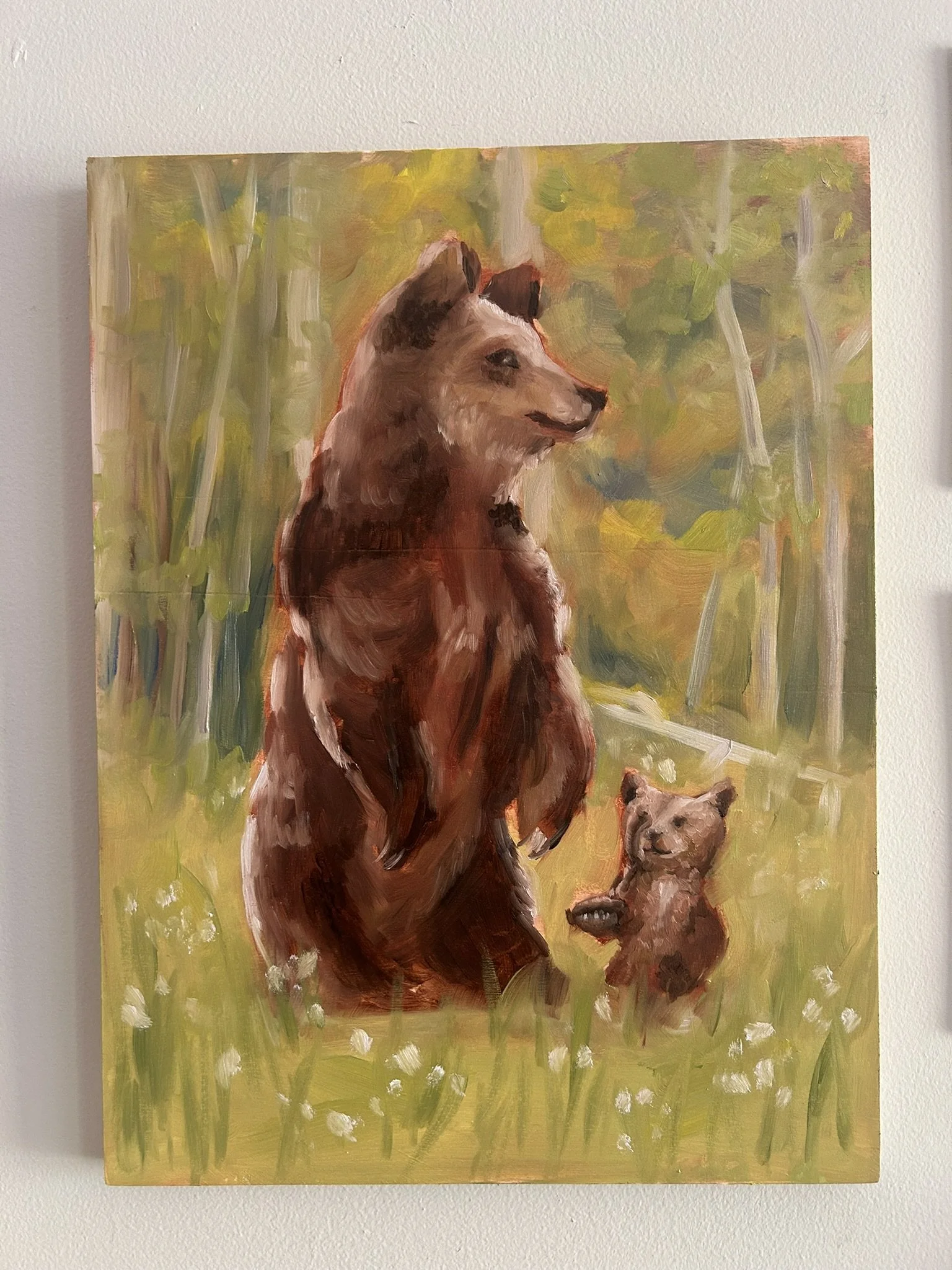Mama Bear - Original Oil Painting