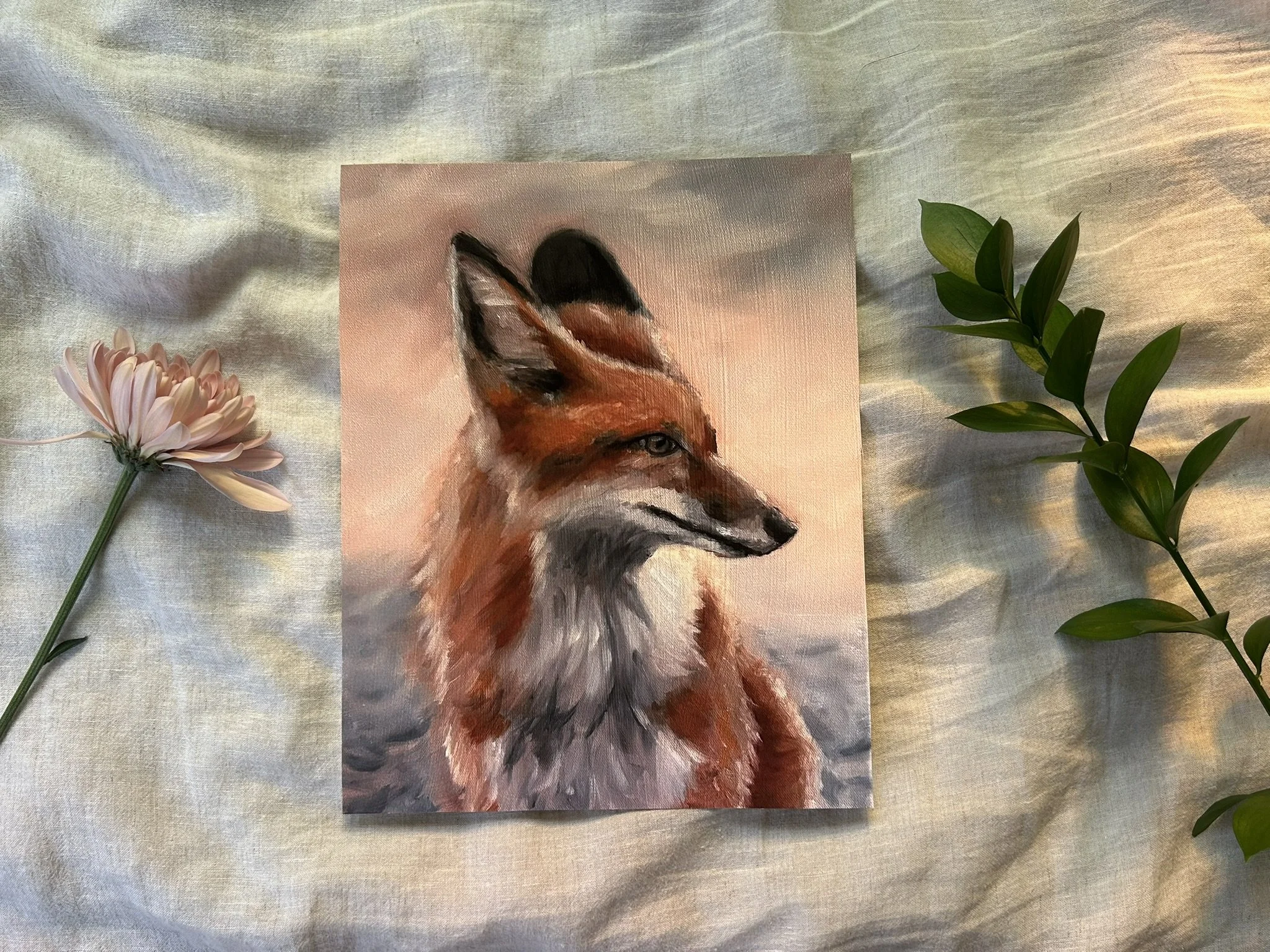 Fox's Gaze - Limited Edition Giclée Print (8x10)