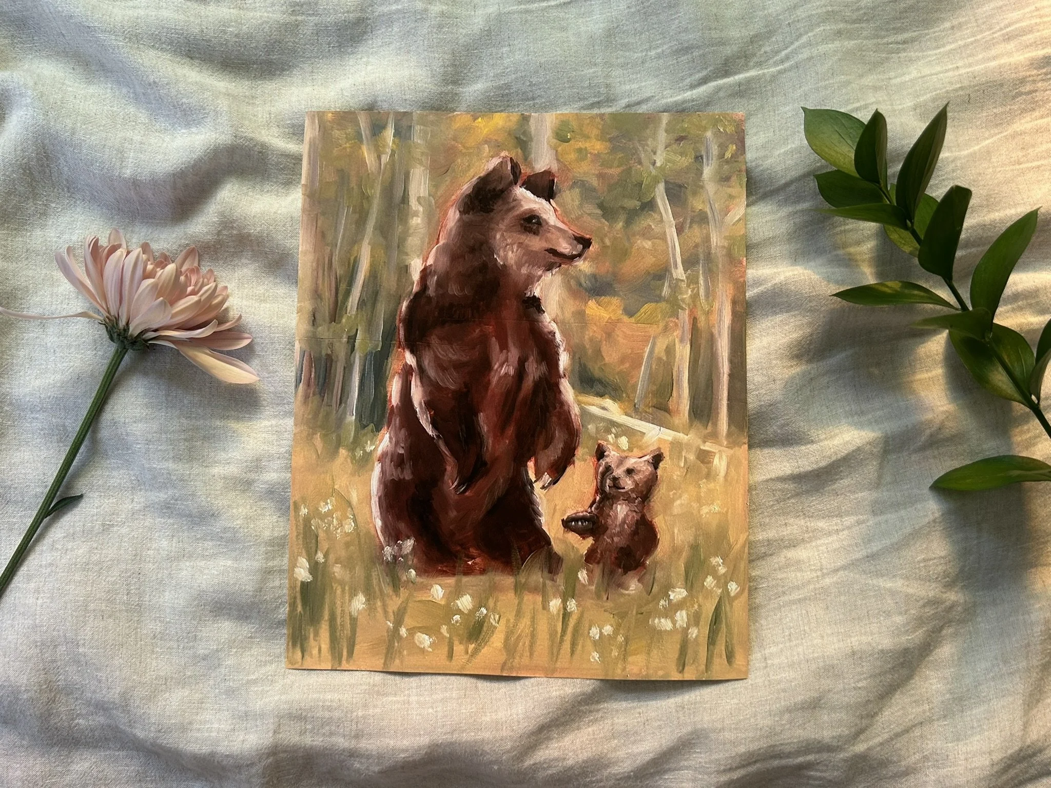 Mama Bear - Limited Edition Giclée Print (8x10)