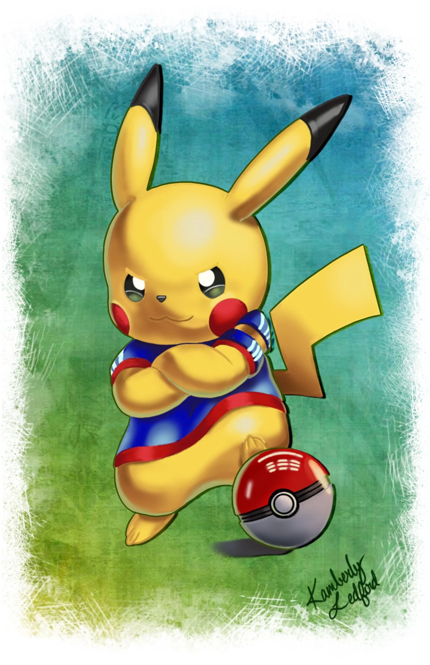 Soccer Pikachu