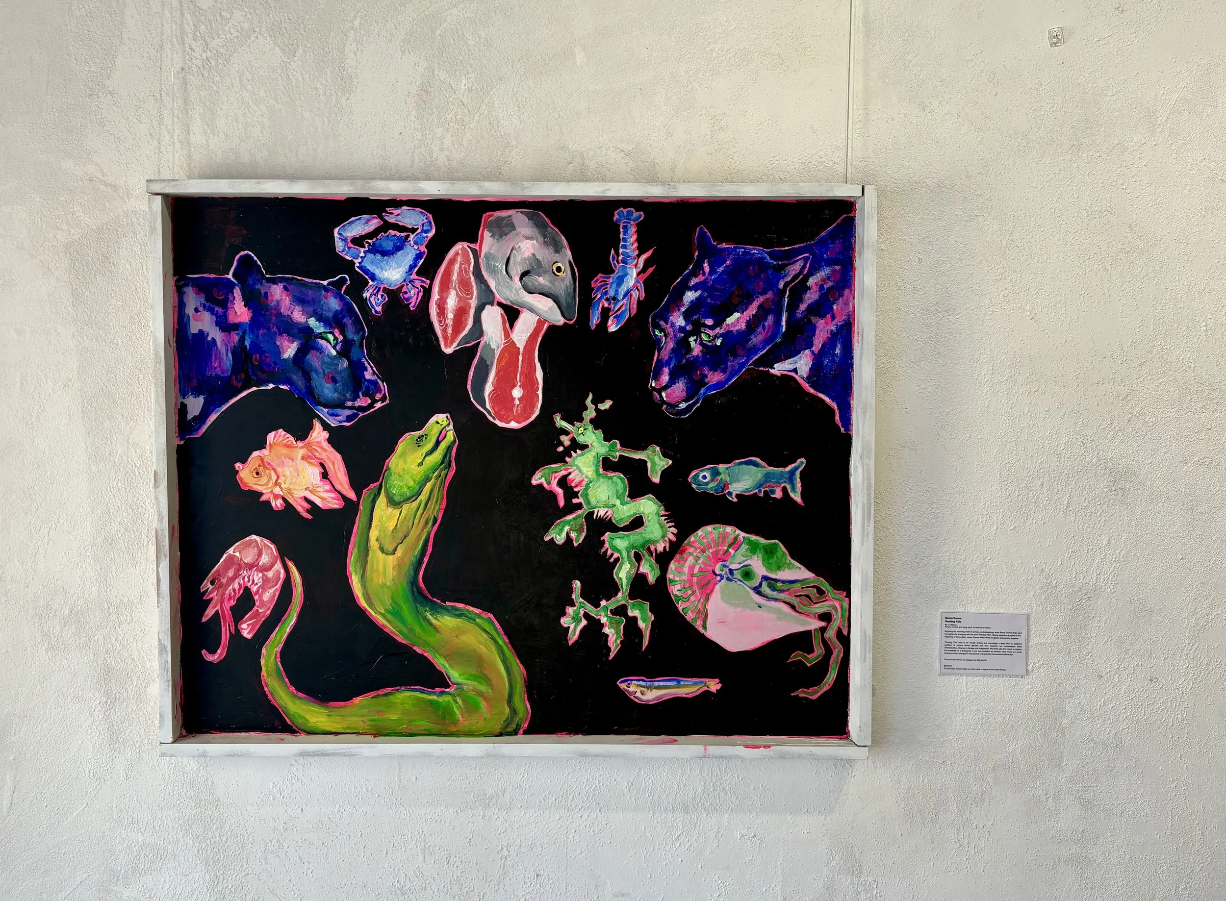animal painting. queensland arts