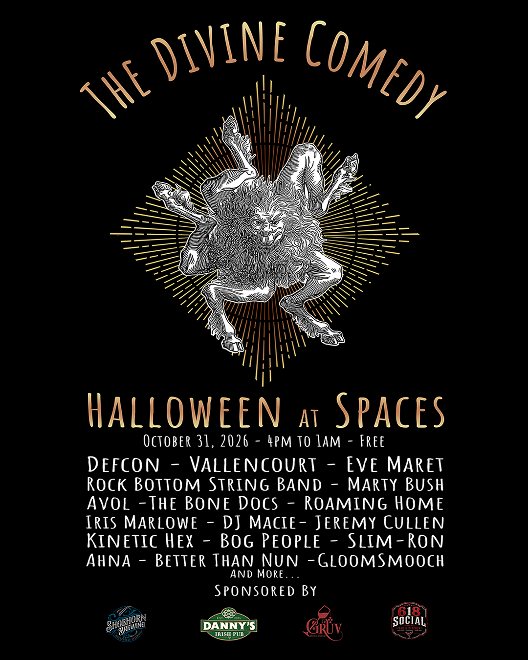 The Divine Comedy - Halloween at Spaces