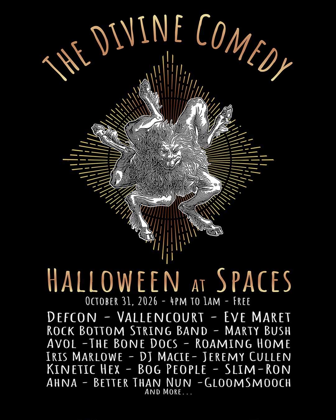 The Divine Comedy - Halloween at Spaces