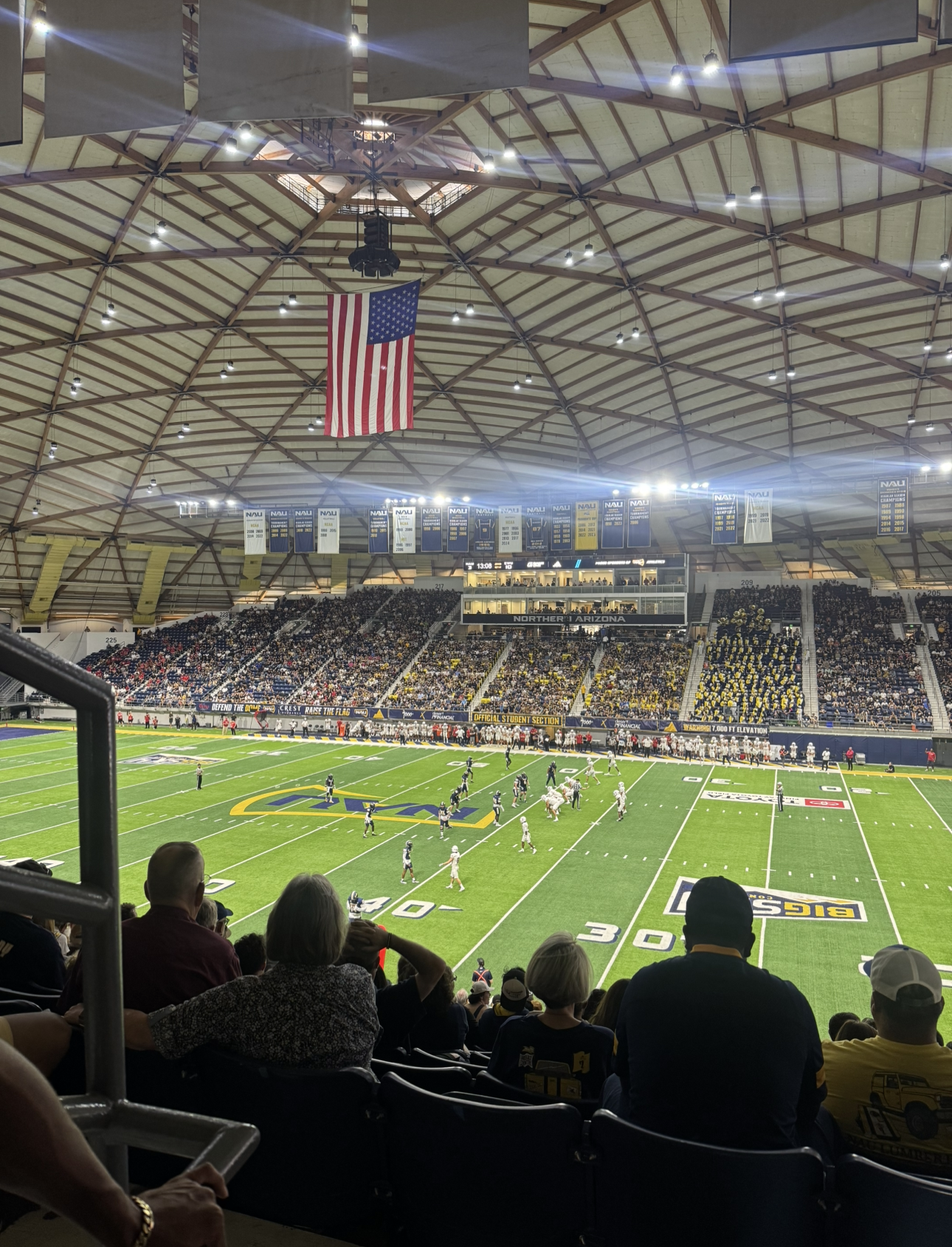 NAU Erases 21-Point Deficit, Stuns Eastern Washington 34-27 in Home Opener
