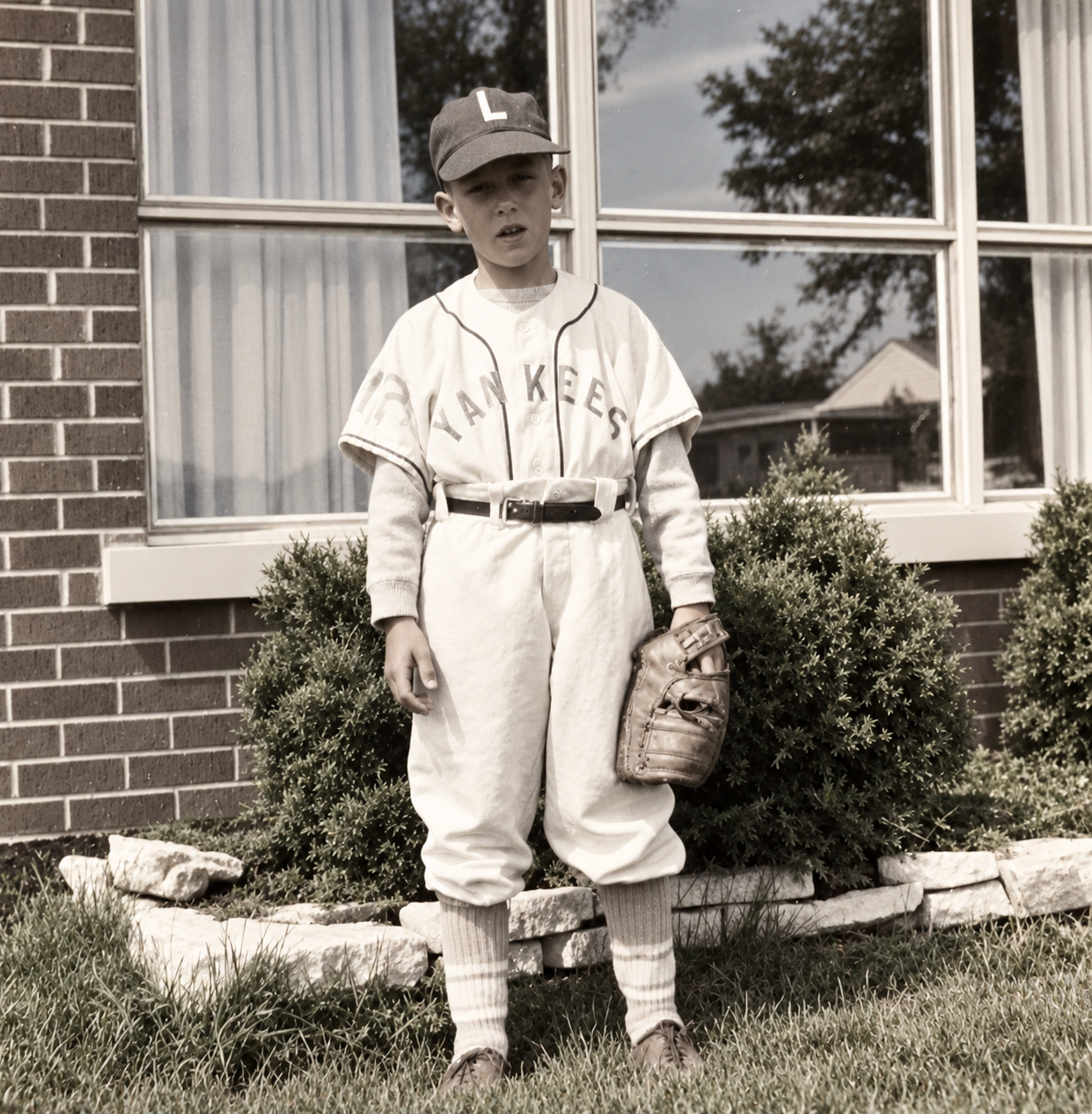 The Lombard Little League All Star.