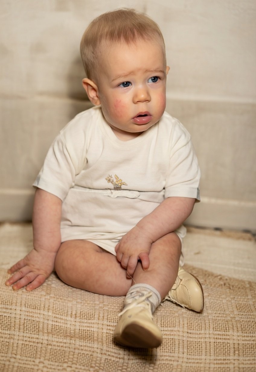Don was often deep in thought, even as an infant.