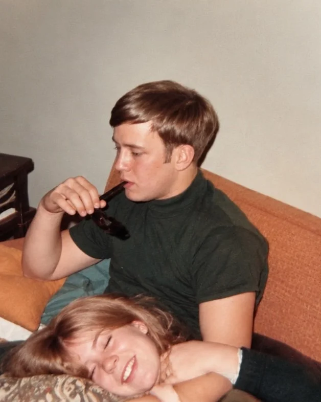 Don and his high school sweetie, Mary Beth Welch.