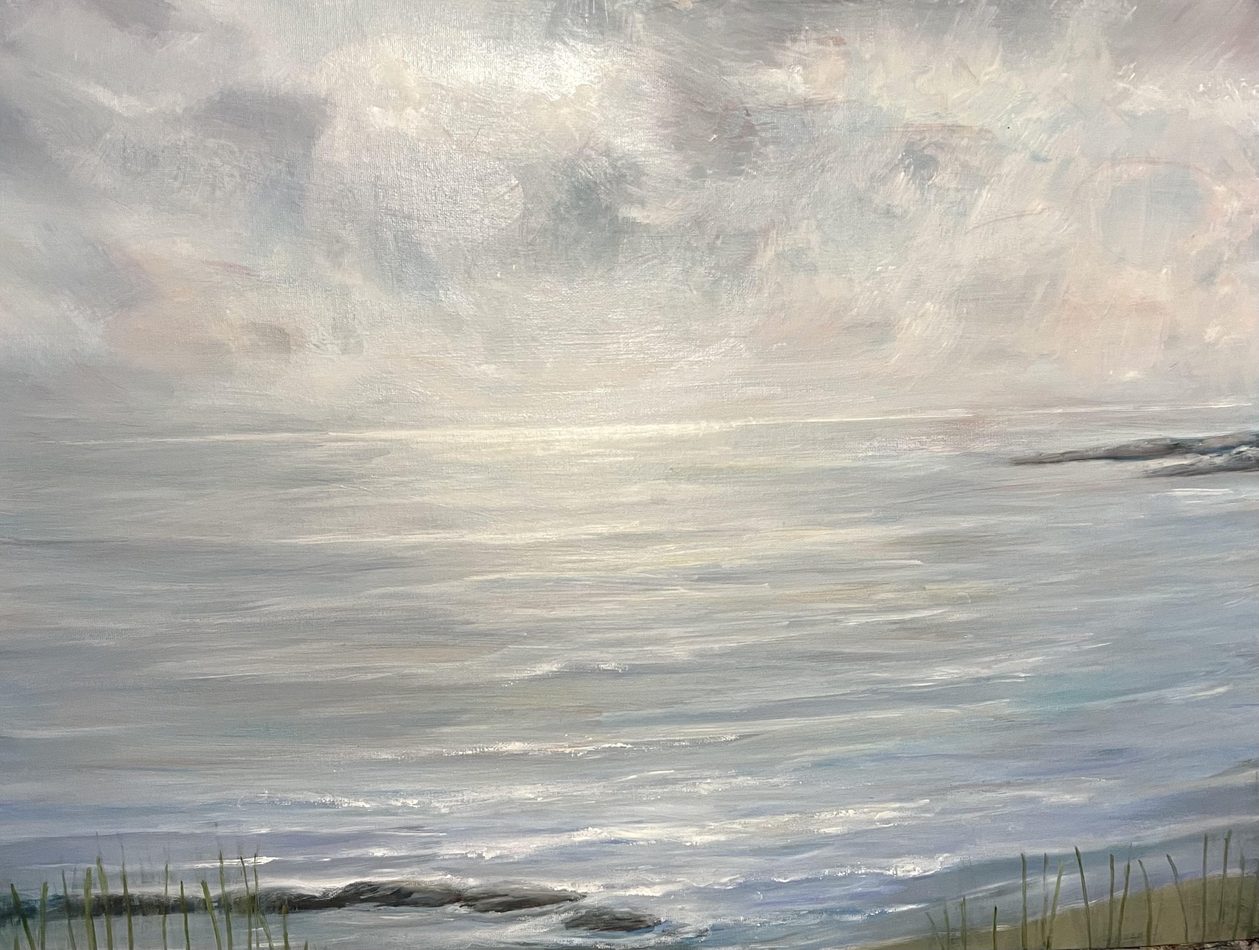 Silver Light Meditation, Oil, 16 x 20 in