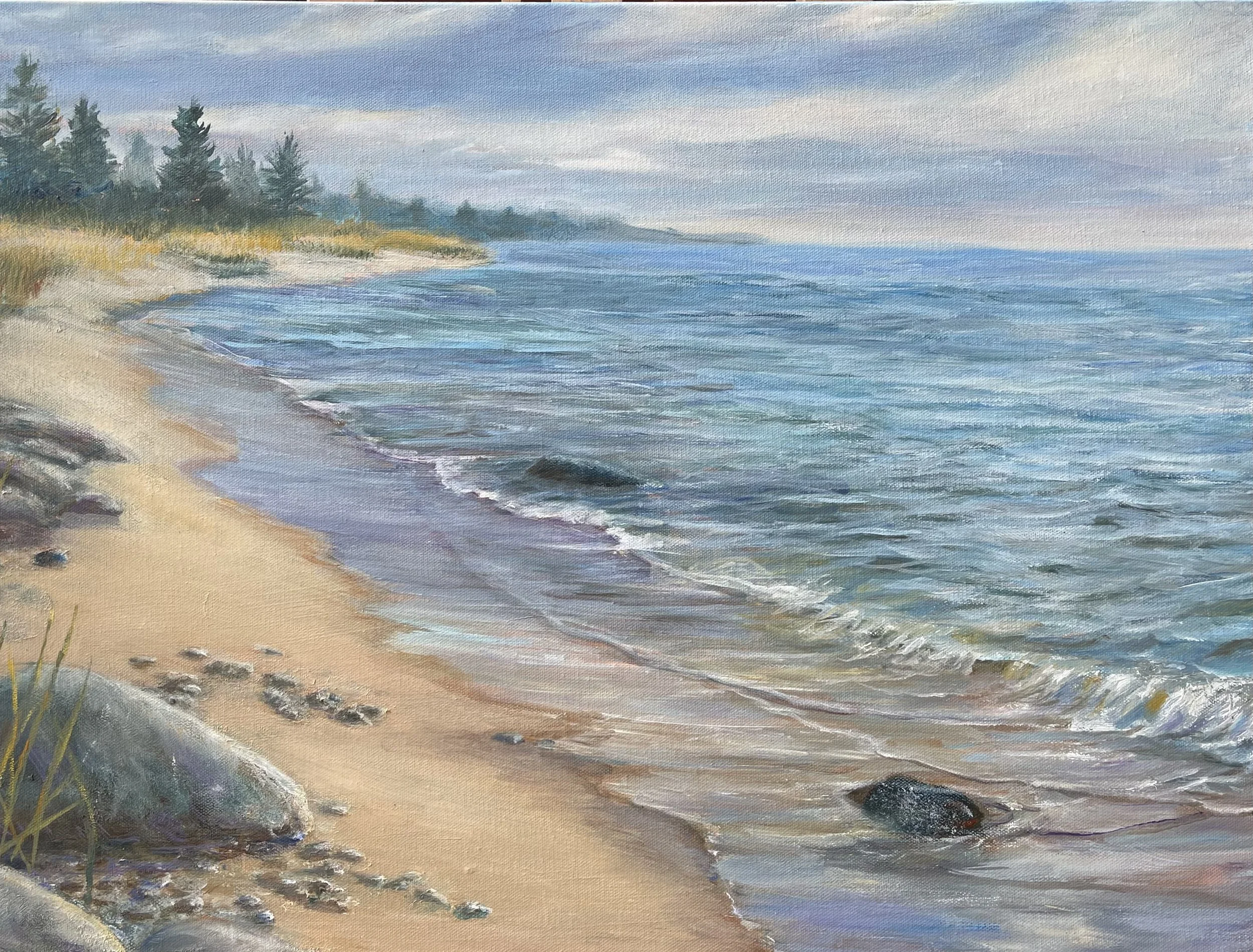 Calm Waters      Oil    16 x 20 in    $450