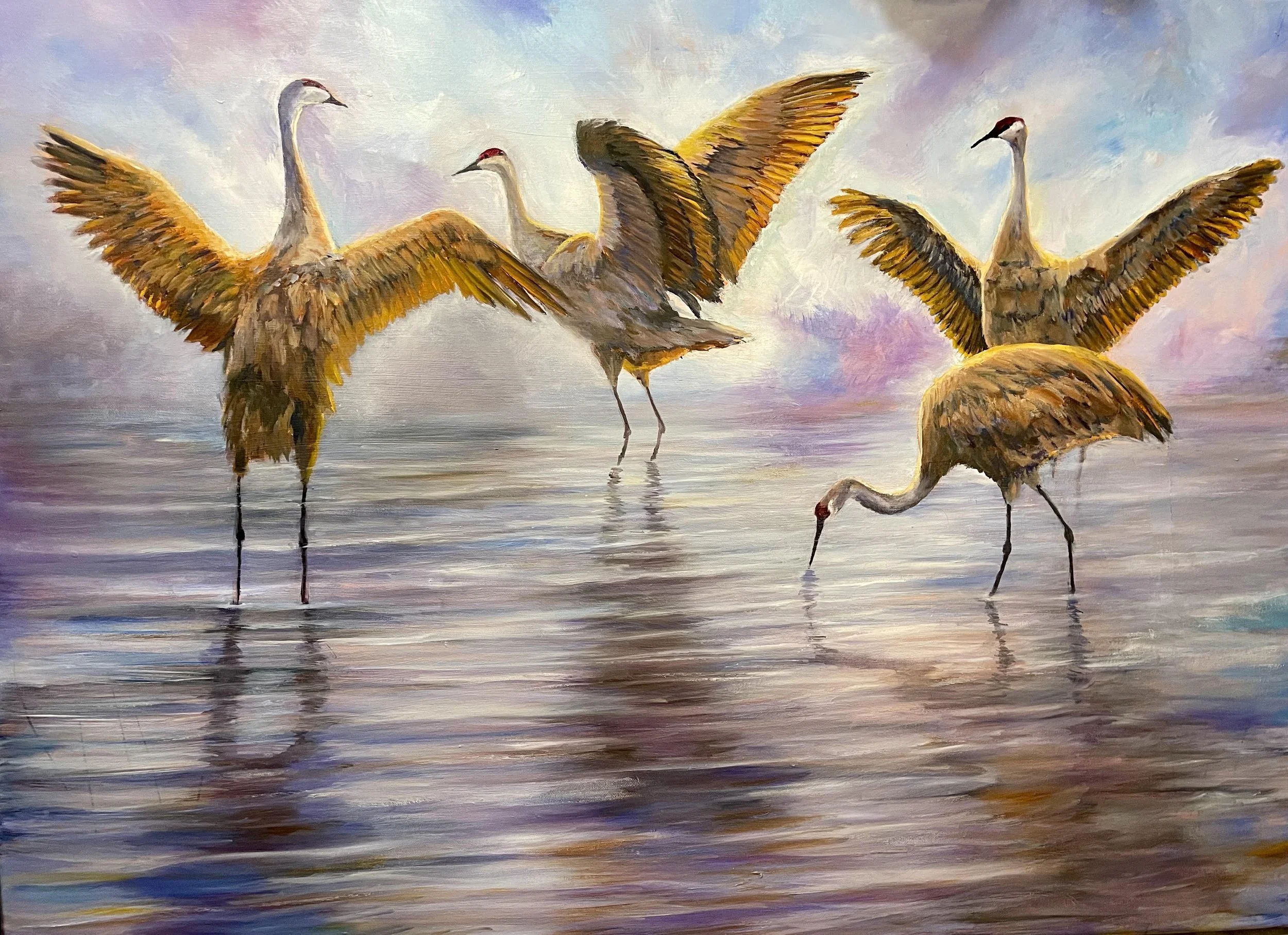 Dance of Joy, Oil, 30 x 40 in