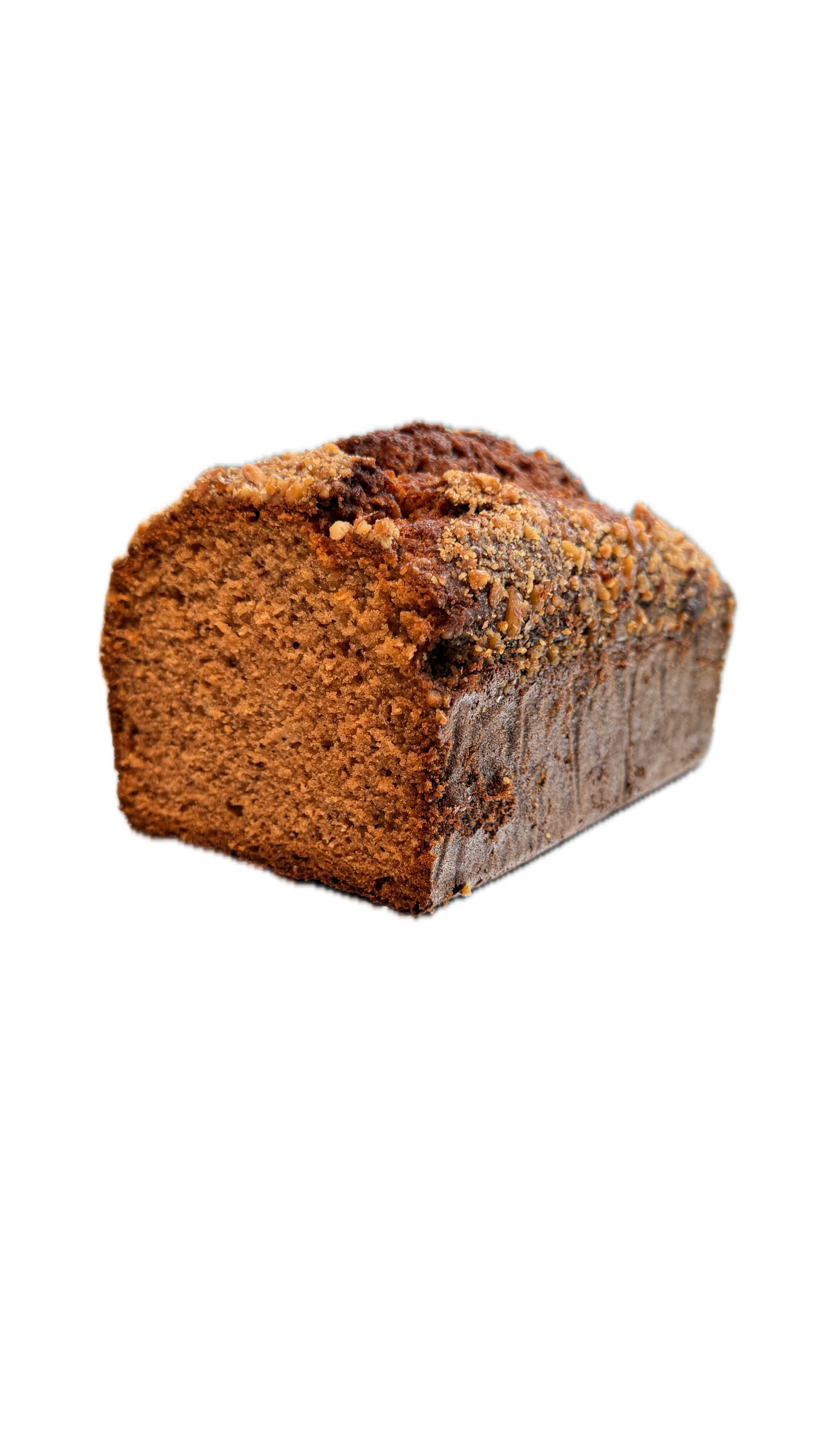 Whole banana bread loaf