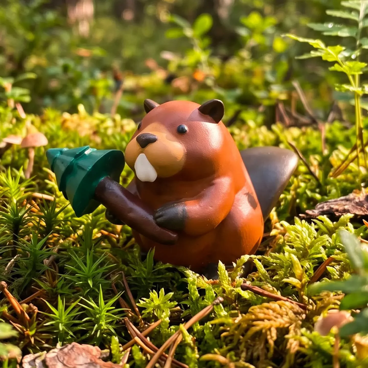 🦫 Beaver release tomorrow @ 10! 

Each one priced at $55 and 3 inches tall. Link in bio 😃