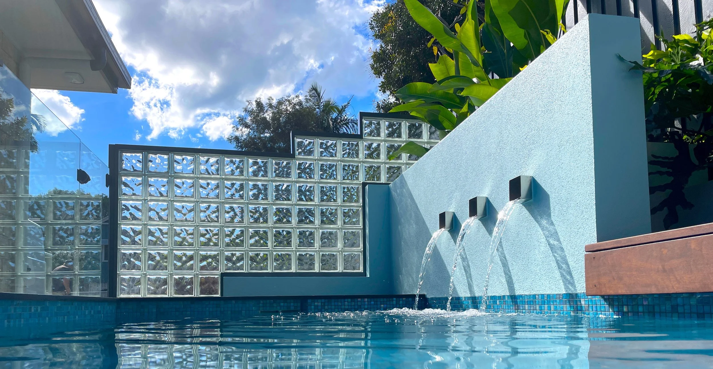 2021 Landscape Queensland Award winning landscape including this beautiful plunge pool.
