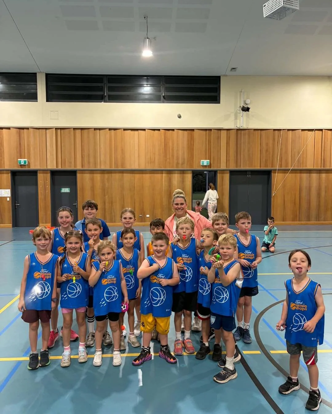 That&rsquo;s a wrap for Term 3! 🤩
It was great to see so many smiling faces at Aussie Hoops this term! 😃
📢A big should out to our Coaches, Amy, Eliza, Ethan, Kelly, Darcy and Jayden! 
Your enthusiasm is so inspiring along with your ability to keep
