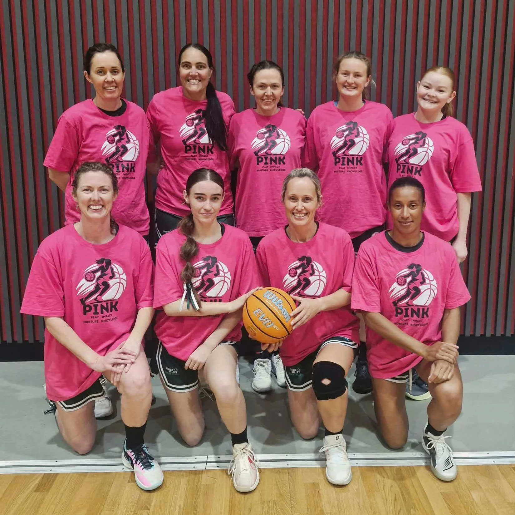 PINK- Play. Impact. Nurture. Knowledge.

Celebrating Every Woman. Every Girl. Every Role. Every Game.

Thank you Sunshine Conference for driving this initiative! 💗

We are passionate about women and girls playing basketball! We are proud to celebrat