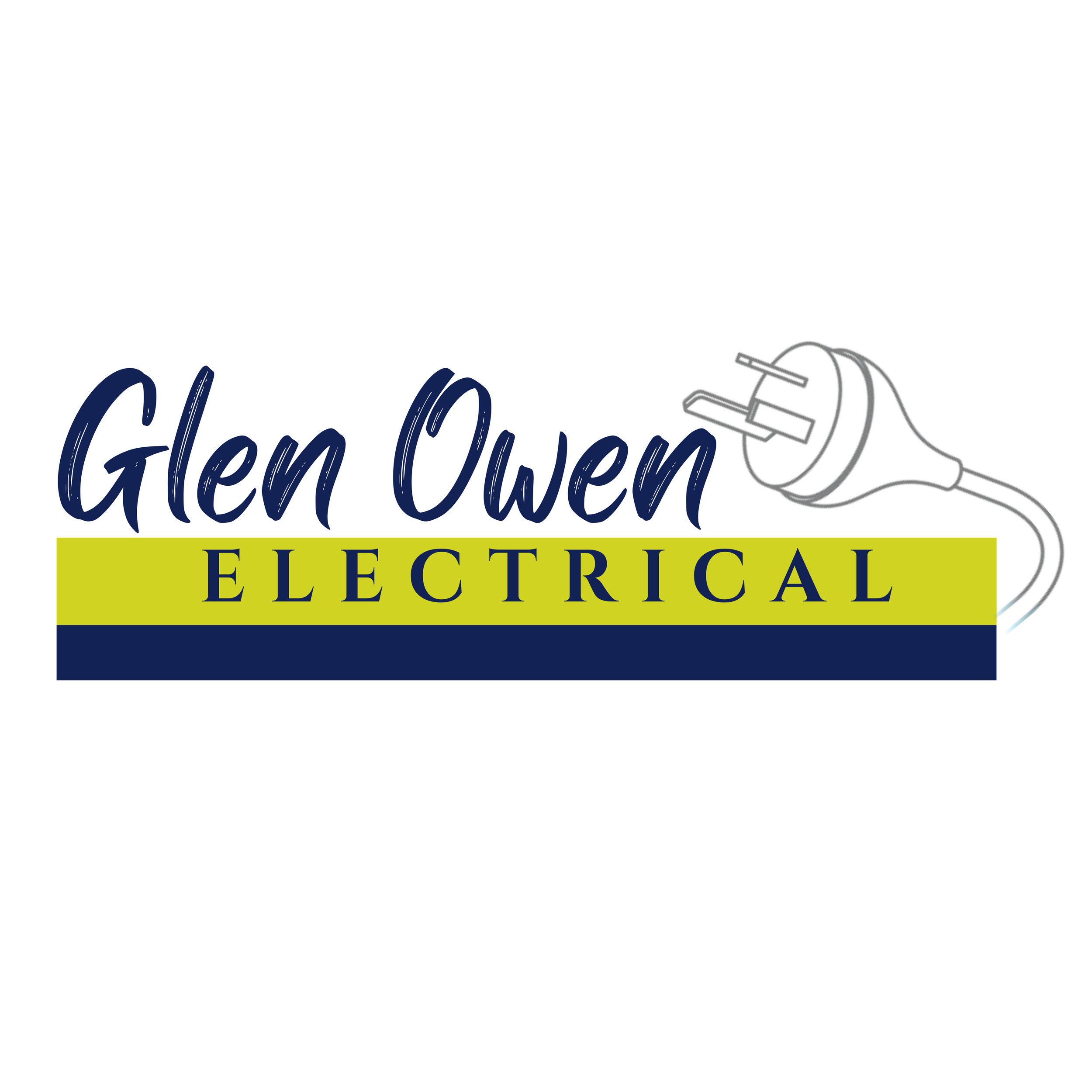 Glen Owen Electrical logo, sponsor of Tweed Valley Basketball Association