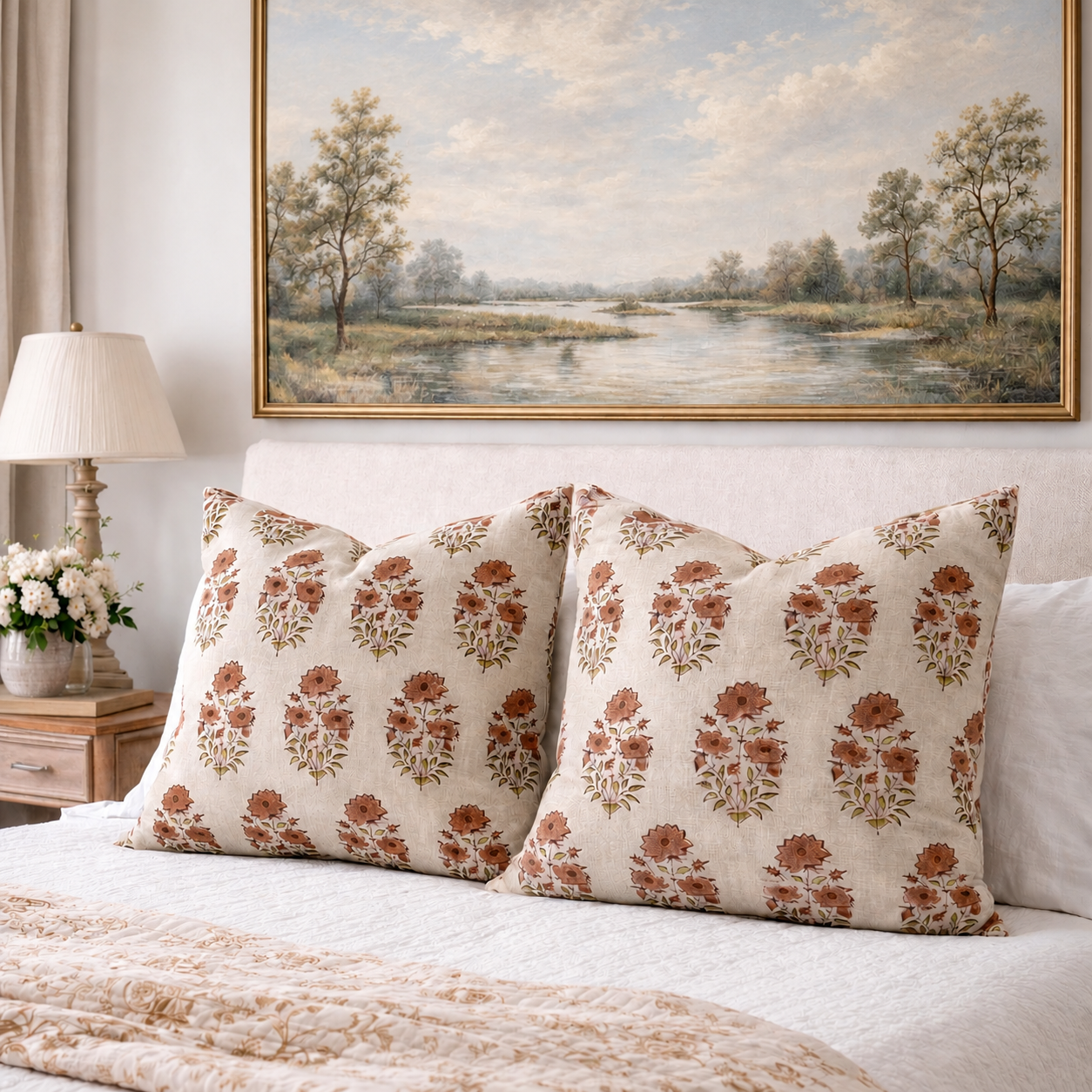 Linen Throw Pillow Covers 20x20