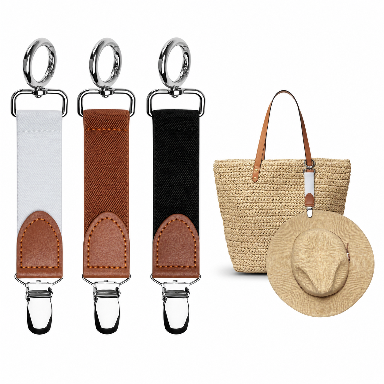 Hat Clips for Travel Handbag