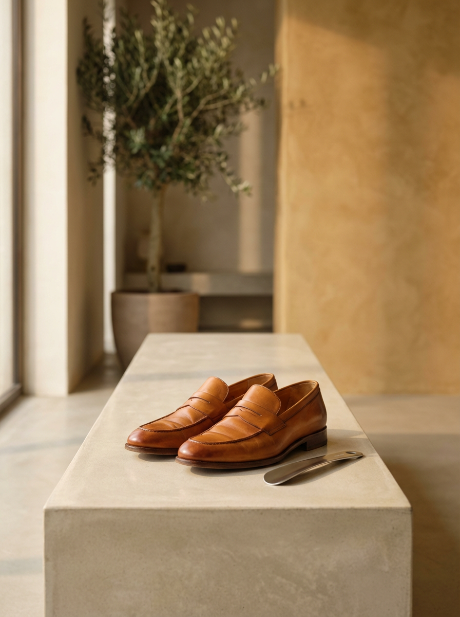 Leather Loafers