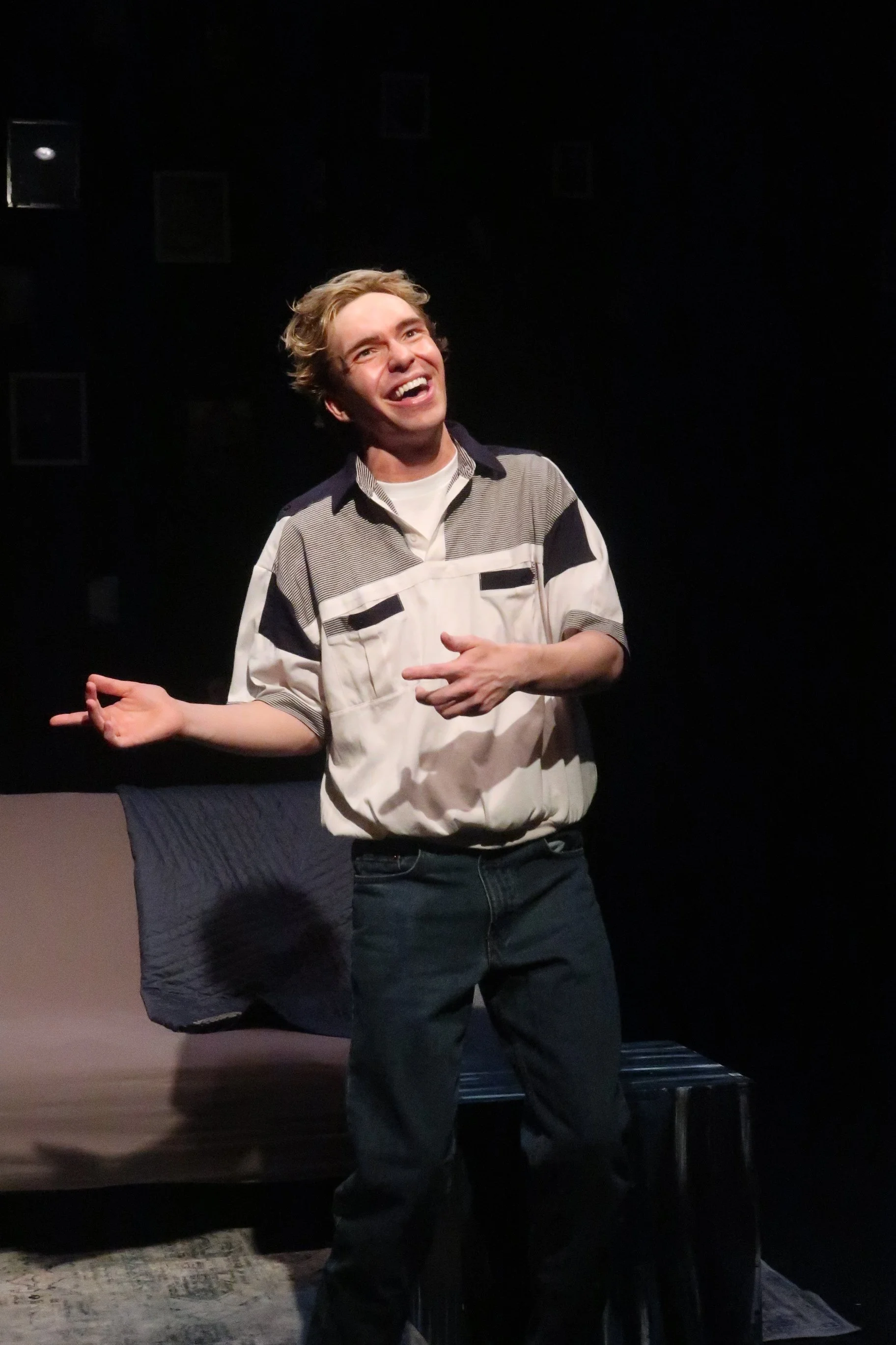 Director, Syracuse University Black Box Players, 2025 | By Andrew Lippa and Tom Greenwald | Designed by Abby Thurmon, Reyna Sanchez and Clara Teresa Permuy