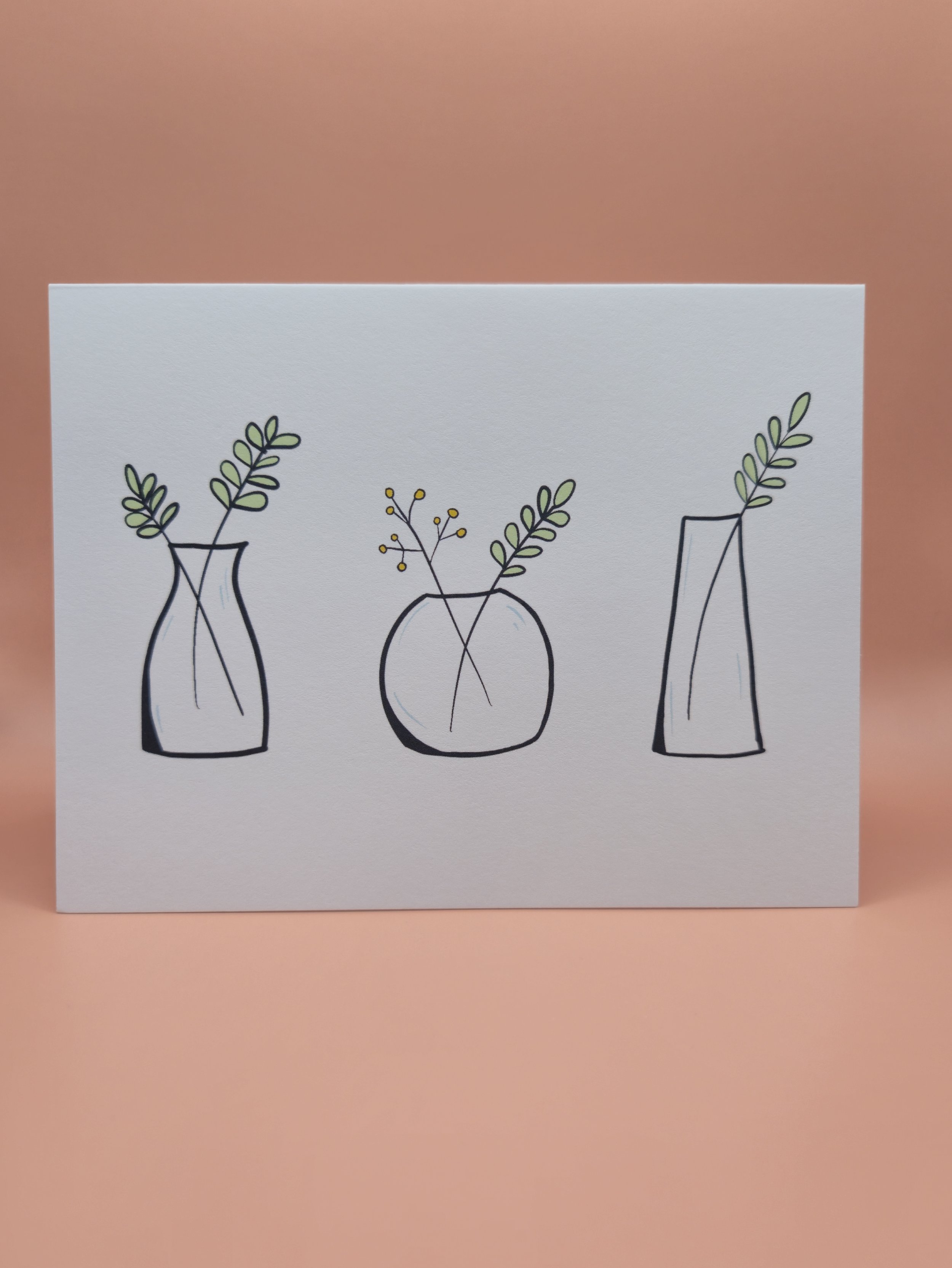 vase trio