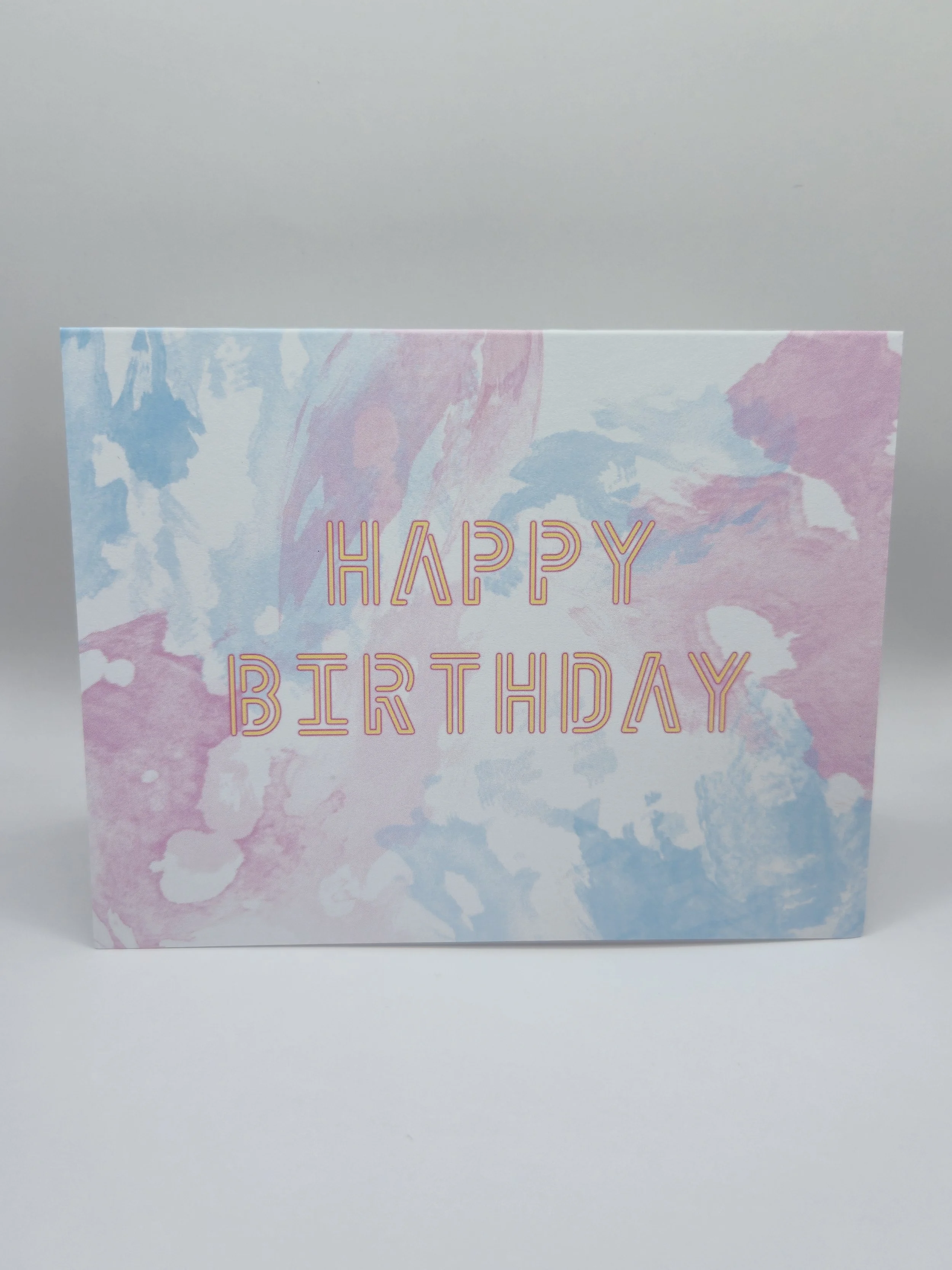 birthday watercolor