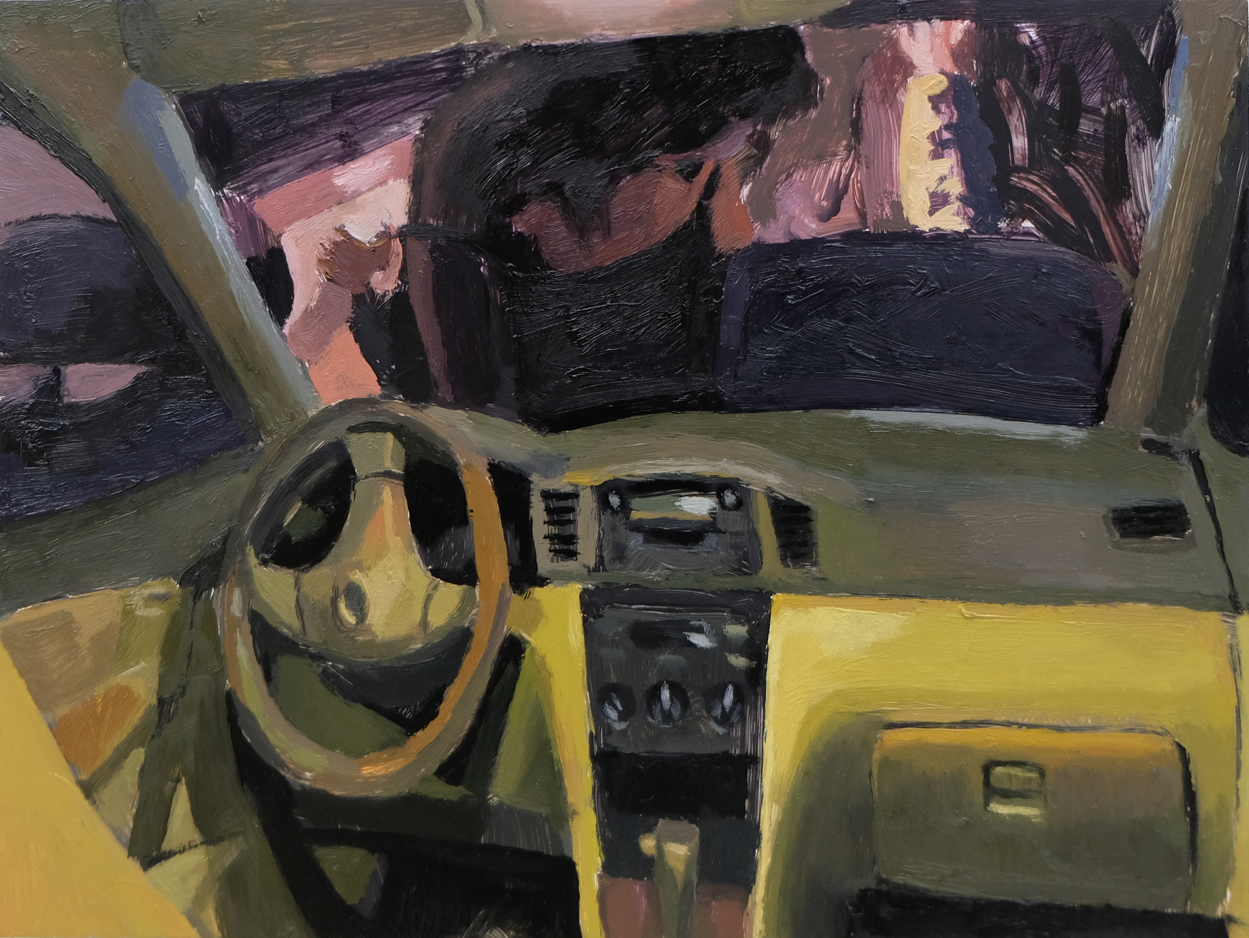 "Broadcast"
Oil and Acrylic on Panel
11x14 inches
2025