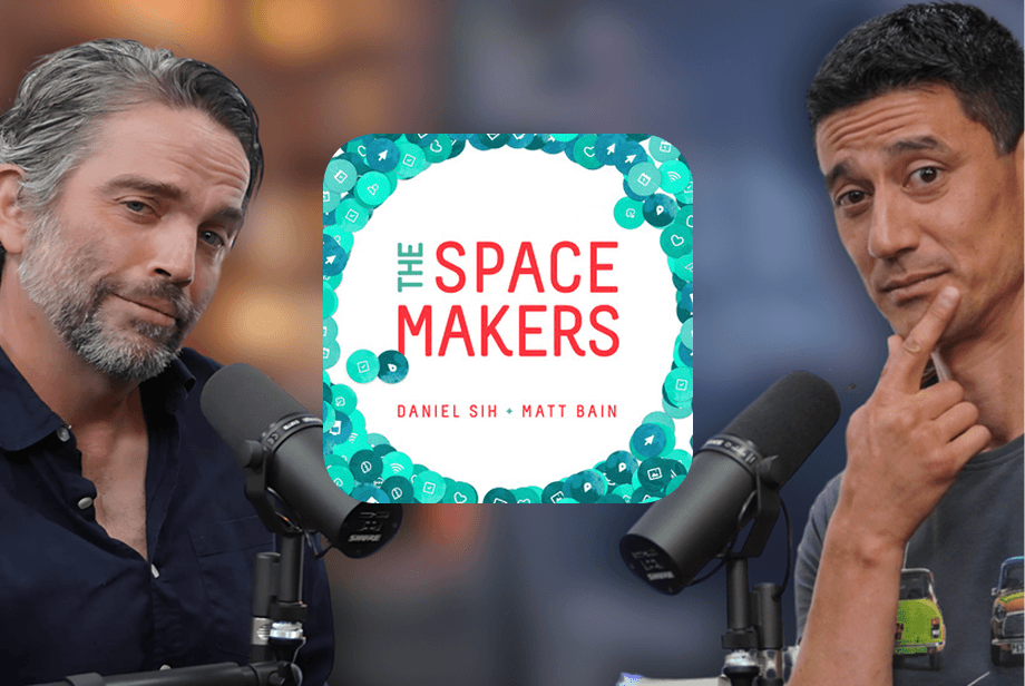 Podcast hosts Matt Bain and Daniel Sih