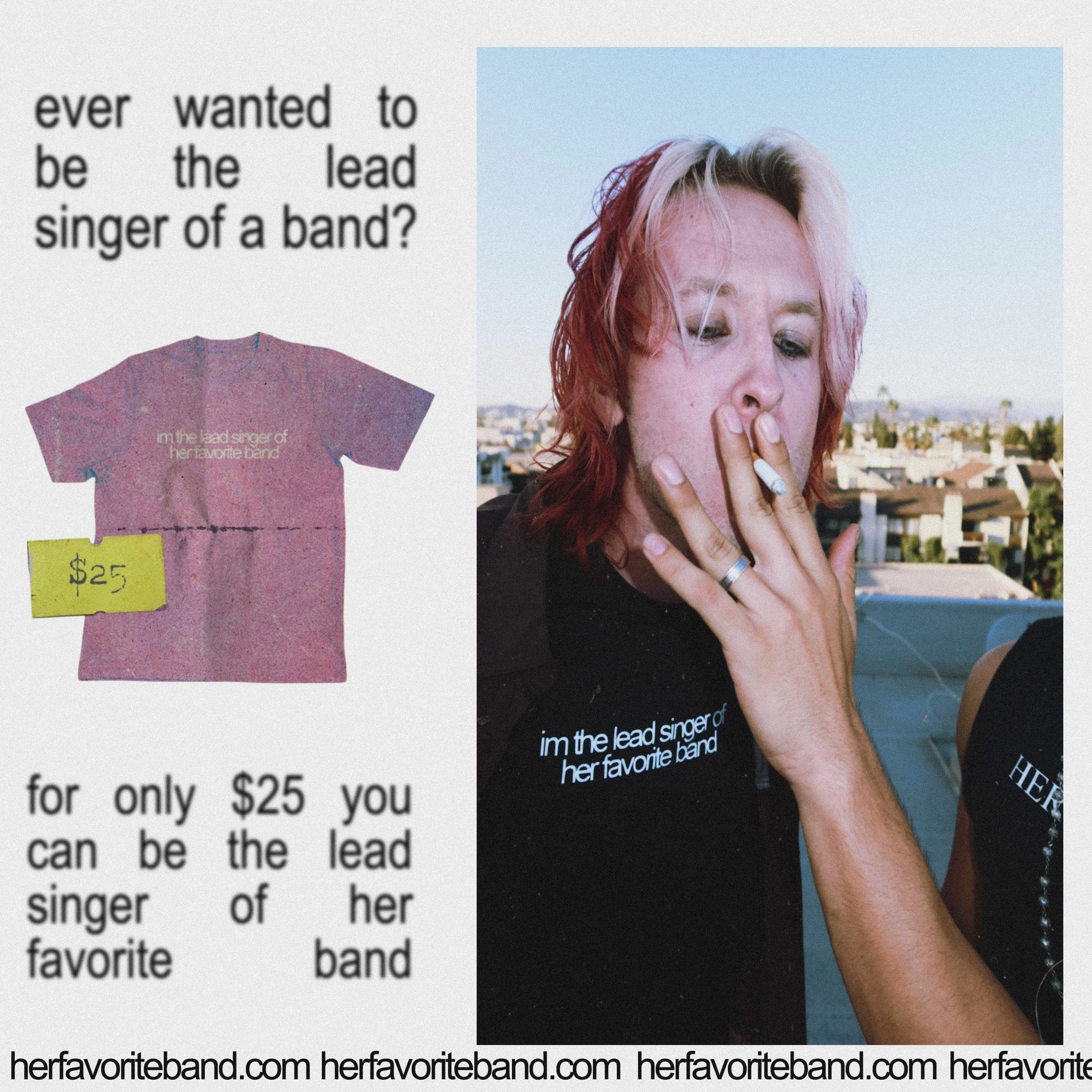our very first merch drop, out now on our site💋
- lead singer tee
- hfb tee
- hfb clock (if u live, breathe hfb) 
xx