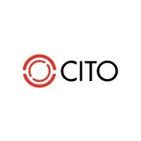 Logo with a red circular icon and the word 'CITO' in black text