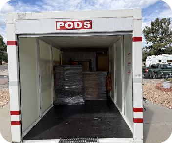 POD loading services for household storage