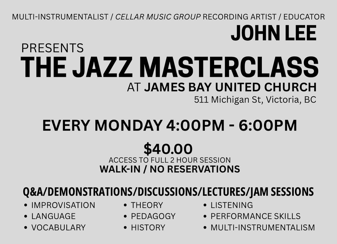 Victoria! This is an ongoing series that I hope will continue to enlighten and bring our Jazz community together. It&rsquo;s up close and personal&mdash;a chance to engage with me as an open book. Whether you&rsquo;re pursuing the dream or an avid li