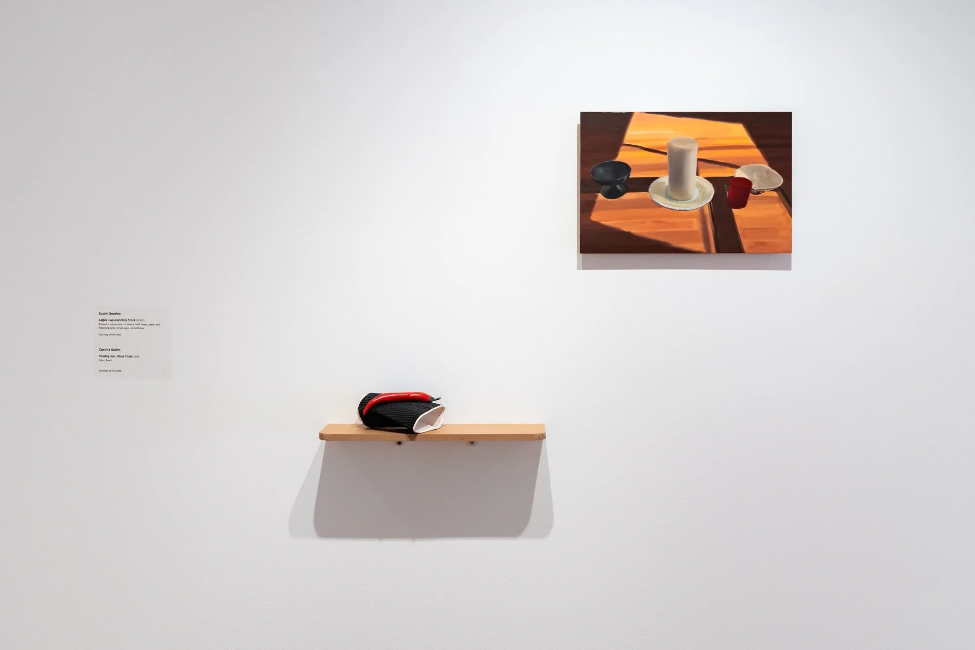 'Shelf life' install view
