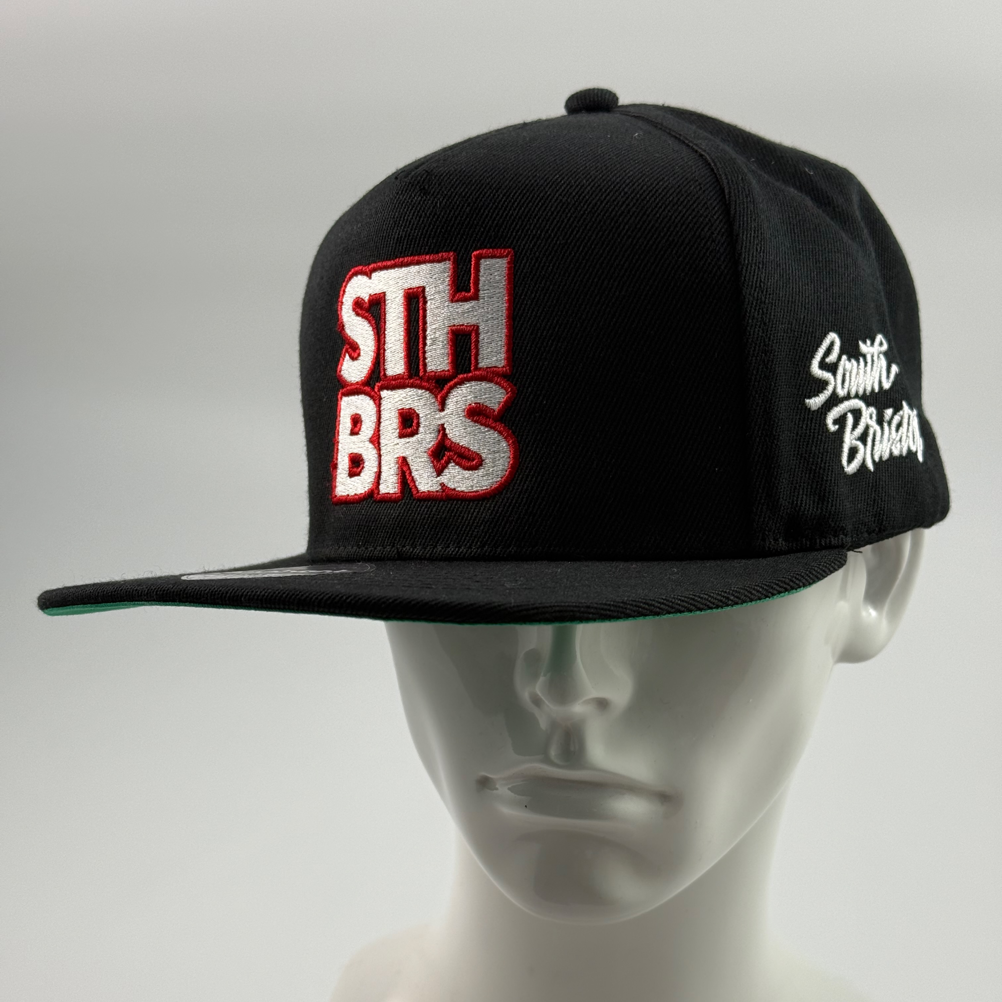STH BRS Snapback Cap (All Black)