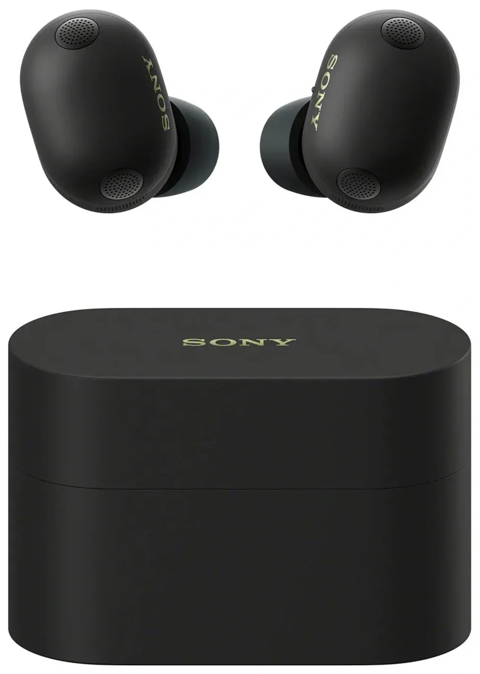 black sony tws earbuds