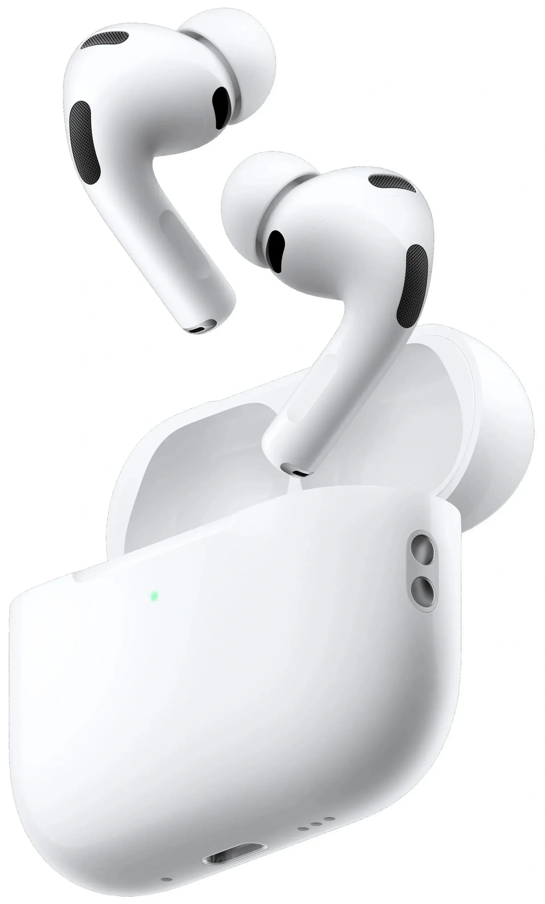 Apple AirPods Pro 3 with their charging case