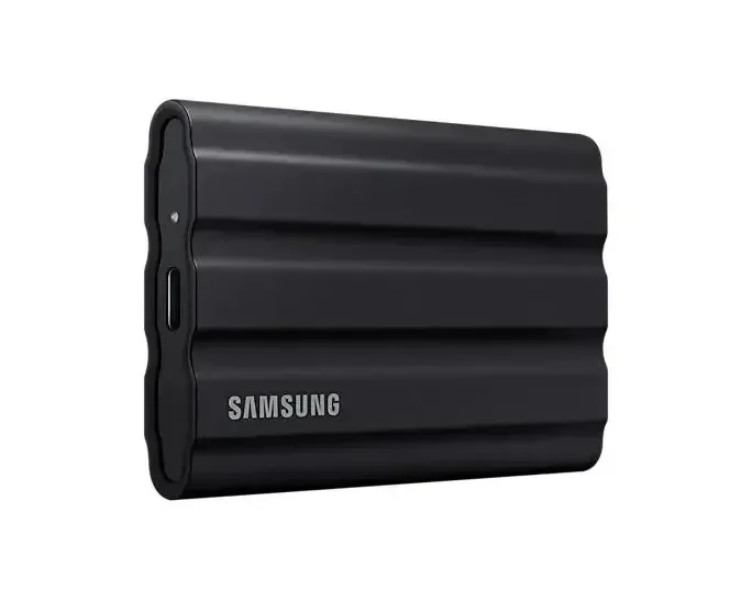 Samsung T7 Shield portable SSD in black